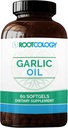 Rootcology על ידי ד"ר איזבלה ונדז | Garlic Oil | Softgels with Garlic Oil ו Parsley Oil, Enteric-Coated כדי להפחית את Odor | תמיכה במערכת החיסון ו- Cardiovascular Health | 60 Softgels