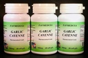 Garlic Cayenne, Made in USA - 180 (3x60)