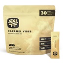 SALTT Electrolytes אבקת פלאדורד מיקס - Carmel Vibes - 30 hydrotion Packets - Magnesium, Potassium, Sodium, Trace מינרליםs - Zero Sugar & Gluten Free - Travel Essentials