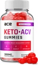 Ace Keto ACV Gummies - Advanced Formula Ace Keto Plus AC Gummies Apple Cider Vinegar Ace ACV, ניהול משקל, דיאטרי תוספת ביקורות נשים (60 מסטיקים)