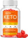 Keto ACV Gummies - Gluten-Free Apple Cider Vinegar תוספת לגברים נשים (1000MG)