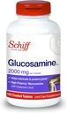 Schiff Glucosamine 2000 מ"ג + טבליות Hyaluronic Acid (150 הרוזן בבקבוק), תוסף טיפול משותף המסייע תמיכה ניידות משותפת וגמישות, תומך במבנה של Cartilage