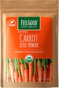 FeelGood Superfoods carrot Juice אבקת - בריאות תוספת עבור Digestive, Skin, Eye & Immune Support - מכיל Beta Carotene & ויטמין A - 7 oz