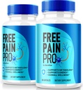 NutraRize (2 Pack) Free Pain Pro קפסולות, רשמי Keto פורמולה עבור Fit and Healthy Body, כל תוספת טבעית לתמיכה בסך הכל בריאות, Premium FreePainPro Pills Review (120 קפסולות)
