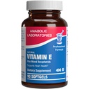 ויטמין E 400 IU Softgels - קליני פורמולה טבעית ויטמין E מורכב עם D-Alpha Tocopherol & מעורב Tocopherols עבור שיער & ריחות פלוס תמיכה Immidant Immune - 90 משרתים
