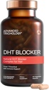 Advanced Trichology DHT Bloer - תוספת צמיחה לשיער עבור גברים ונשים | אישור* על ידי איגוד נשירת שיער אמריקאי - 120 Count (Pack of 1)