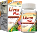 Herbal Solutions Livex Plus תוסף טבעי עבור Liver clease. עוזר לשפר חיים Detox ובריאות העיכול.