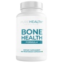 PUREHEALTH RESEARCH בריאות פורמולה Calcium & Magnesium תוסף - עם Iron, Zinc, Copper, ויטמין D, C, K2 & More - Bone & Joints ויטמינים לנשים וגברים, 150 קפסולות