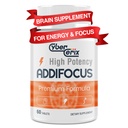 17-in-1 Brain Supplement for Memory and Focus - Nootropic Brain Supplement for Concentration, Clarity, Energy & Focus - Natural Caffeine בלנדר עם ויטמינים, Amino Acids & Herbal Extracts - 60 טבליות