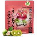 אבקהVitamin אלקטרוליט אבקת פלוס (50 משרתות) Guava Kindle Electrolyte אבקת Zero Calorie Keto, 0 סוכר, No Maltodextrin, 1000mg Potum, 120 מ"ג Calcium, 120 מ"ג מגנזיום, הידרציה Powdedede.