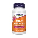 תוספי מזון עכשיו, MK-7 ויטמין K-2 300 mcg, Cardiovascular Support*, תמיכה בריאות העצם *, 120 קפסולות Veg