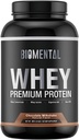 אבקת חלבון ביומנטל שוקולד Whey - Rich Flavor עבור צמיחה שריר ושיקום - תוספי תזונה פרימיום - Zero A מלאכותי Flavors & Sweeteners - חלבון 2 פאונד
