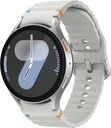 Samsung Galaxy Watch 7 44mm LTE AI Smartwatch w / Energy Score, Wellness Tips, Heart Rate Tracking, Sleep Monitor, Fitness Tracker, 2024, Silver [US Version, 1Yr היצרן Warranty]