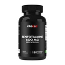 Benfotiamine 600 מ"ג - 180 קפסולות צמחוניות - שומן-Soluble ויטמין B1 תוסף