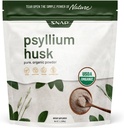 Snap Supplements Psyllium Husk USDA אורגני אבקה, תמיכה בריא Gut, מערכת נקייה, איידס בריאות עיכול, non-GMO, אבקת אורגנית טהורה, 2LBB