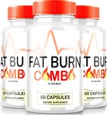 (3 Pack) Fat Burn Combo Capsules, FatBurn Combo Keto Formula, All Natural Weight Loss Supplement to Achieve Healthy-Looking Body, Keto Fitness Pills, Official Reviews (180 Capsules)