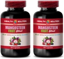 קפסולות Mangosteen - ManGOSTEEN FRUIT EXTRACT COMPLEX עם RESVERATROL, ACAI FRUIT, POMEGRANATE, NONI FRUIT, GOJI TERRY - ויטמין Pomegranate לזיכרון - תוספת resveratrol - 2 בקבוקי 120 120