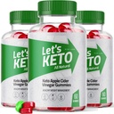 מעבדות מתעמלות - Lets Keto Apple Cider Vinegar Gummies for Weight Management Loss - Advanced Formula - All Natural Ingredients (180 חניכיים)
