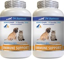 תמיכה לכלבים וחתולים רק - VETS Choice - כלב Turmeric תוסף 120 טיפולים (2 בקבוקים)