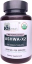 Ashwa X2, Md פורמולה טבעוני טבליות עם רכיבים טבעיים ו Black Pepper אשר להגדיל את הזמינות הביולוגית, 1500 מ"ג, No Extract, USDA אורגני