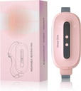 Heating Pad for period Cramps, Portable Cordless Heating Pad עם 3 רמות חום ו 3 מצבי עיסוי, Mothers Day Gifts for Mom wife Daughter, פינקר