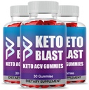 (3 Pack) Keto Blast Gummies, כוח מקסימלי, המקורי Keto Blast Gummy, מתקדם פורמולה, 3 חודשים אספקה