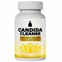 Candida Cleanse - Gut & Voice Support, Advanced Probiotic & Herbal Formula, Natural Herbal Formula, Oregano Leaf, Wormwood, Black Walnut, Caprylic Acid-1 עבור גברים ונשים, 60 קפסולות