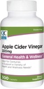 Quality Choice Apple Cider Vinegar 300 מ"ג - בריאות כללית ובריאות - תוספת תזונתית ב-300 בקבוקי הרוזן של טבליות