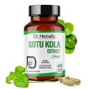 DR. Herbalist Gotu Kola לחלץ 550 מ"ג - 60 קפסולות טבעוניות | 10:1 Extract = 5,500 מ"ג Raw Herb | Premium Quality | Non-GMO, Gluten-Free | Daily Herbal Support