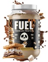 תת-קרקעית Bio Labs Panda Fuel Premium Whey,Hydrolyzed Collagen,Casein,Probiotics, Enzymes, Keto Friendly, Time Release, 25 משרתים (2.5 פאונד, קמפפייר S'mores)
