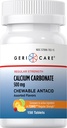 Gericare Calcium Carbonate 500 מ"ג Chewable Antacid, 150 Count (Pack of 1)