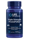 החיים מרחיבים כוח משולש ProstaPollenTM, Prostate Health, Prostate Function, Flower Pollen Extract, Gluten Free, 30 Softgels