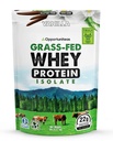 Opportuniteas Grass Fed Vanilla Whey חלבון אבקת Isolate - 22g אבקת חלבון ללא ממתקים מלאכותיים, פרות ללא הורמונים, לא GMO - 5lb