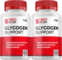 (2 Pack) SweetRelief Glycogen - קפסולת הקלה מתוקה, SweetRelief Pills, מתקדם פורמולה עבור בריאות כוללת, משובי הקלה המתוקה Glycogen, 120 קפסולות