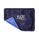 FlexiKold Reusable Gel Large Ice Pack עם אדים - Cold Compress Gel Cold Pack for Injuries - גמישות Ice Wrap for Back, Shoulders, Legs, Knees, Sciatica, כאבי שרירים - סטנדרטי