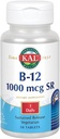 KAL B-12 1000 mcg Sustained לשחרר | בריאות מטאבוליזם, אנרגיה, Nerve & Red Blood Cell Support