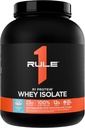 כלל 1 חלבון R1 חלבון Whey Isolate - עם 25g חלבון ו 6g BCAA באופן בלעדי ממקורות מבודדים ו hydrolyzed עבור Workout Recovery (5 פאונד)