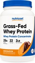 מזונות צמחיים צמחיים-Fed Whey חלבון ריכוזrate (Chocolate Peanut Butter) 2LBS - תוספת אבקת עבודה פוסט