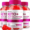 (חבילה) Bliss Keto ACV Gummies Advanced Weight Loss, Bliss Keto + ACVmie מסטיק Apple Cider Vinegar Keto Bliss ACV Gummies Dietaryתוסף Bliss Keto Keto חניכיים ביקורות (180 מסטיקנים)