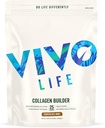 חיי Vivo - גידול חלבון צמחי עם ויטמין C, Amino Acids ו Hyaluronic Acid, תמיכה שיער בריא, Skin & Nails, טבעוני (Vanilla & Cinnamon)