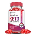 Justified Laboratories Keto Drops Keto ACV Gummies Advanced Formula 1000MG Keto Drops Keto Drops Keto Gummies Apple Cider Vinegar פורמולה עם אבקת מיץ Pomegranate B12 טבעוני non GMO 60mys