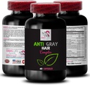 גלולות שיער אפור - ANTI G HAIR COMPLEX - חיוניות צבע, שיער אפור, גוון ירוק, צבע Vibrant, תוספת שיער אפור, בקרת גוון שיער, מראה צעיר 1 בקבוק 60 קפסולות