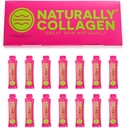Premium Hydrolyzed Liquid Marine Collagen תוסף - 8000 מ"ג של קולגן עבור Sachet Plus 180 מ"ג VIT C - טבעי טרופי פירות פלאמור - 14 Sachets לכל Box