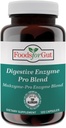 מזונות ל- Gut Digestive Enzyme Makzyme-Pro Band & Probiotics Plus | 120 קפסולות צמחוניות | Free of Top Allergens | תמיכה בבריאות העיכול | Bloating & Gas Relief