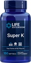 Life Extension Super K, 150 Softgels, עם ויטמין K1 ו-K2 - MK4 & MK7