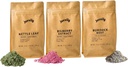 Nettle Leaf אבקת, Bilberry לחלץ אבקה, & Burdock Root Bundle - 8 oz - תוספים ותה