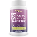 Keto Flow Cleanse - Natural Cleanse Aid - תמיכה בפסולת וטוקסין - Acai Cleanser Keto Pills עם Probiotics - Keto Detox קול ניקויser לתמיכה באנרגיה, Ketosis, & Digestive Health