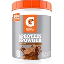 אבקת חלבון של Gatorade Whey, שוקולד, 22.4 Ounce (20 משרת לסופר, 20 גרם חלבון לכל מנה)