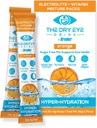 הנקה האולטימטיבית לעיניים יבשות l Sugar-Free Electrolyte אבקת Packets l מעורבב עם ויטמינים, תה ירוק, Turmeric, טאורין ו DHA 5g x 10 Packets (Orange)