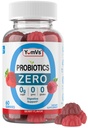 YUM-V'S - Zero Sugar Probiotics for Digestive Health - סוכר פרוביוטיקה חינם לנשים, גברים וילדים - Gut Health Probioticmies for Adults & Kids - תמיכה בחניכיים - 60ct